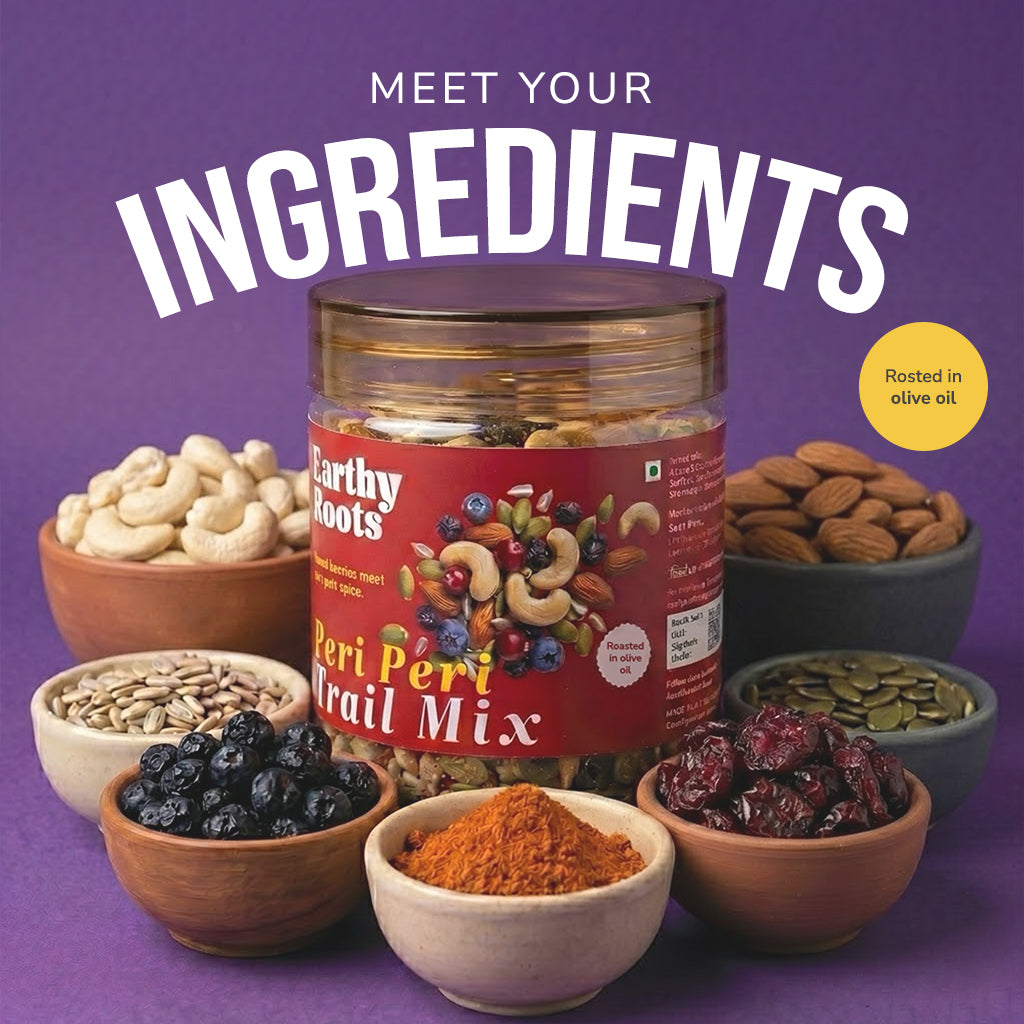 Peri Peri Trail Mix | No Added Sugar | No Preservatives | 250 gm