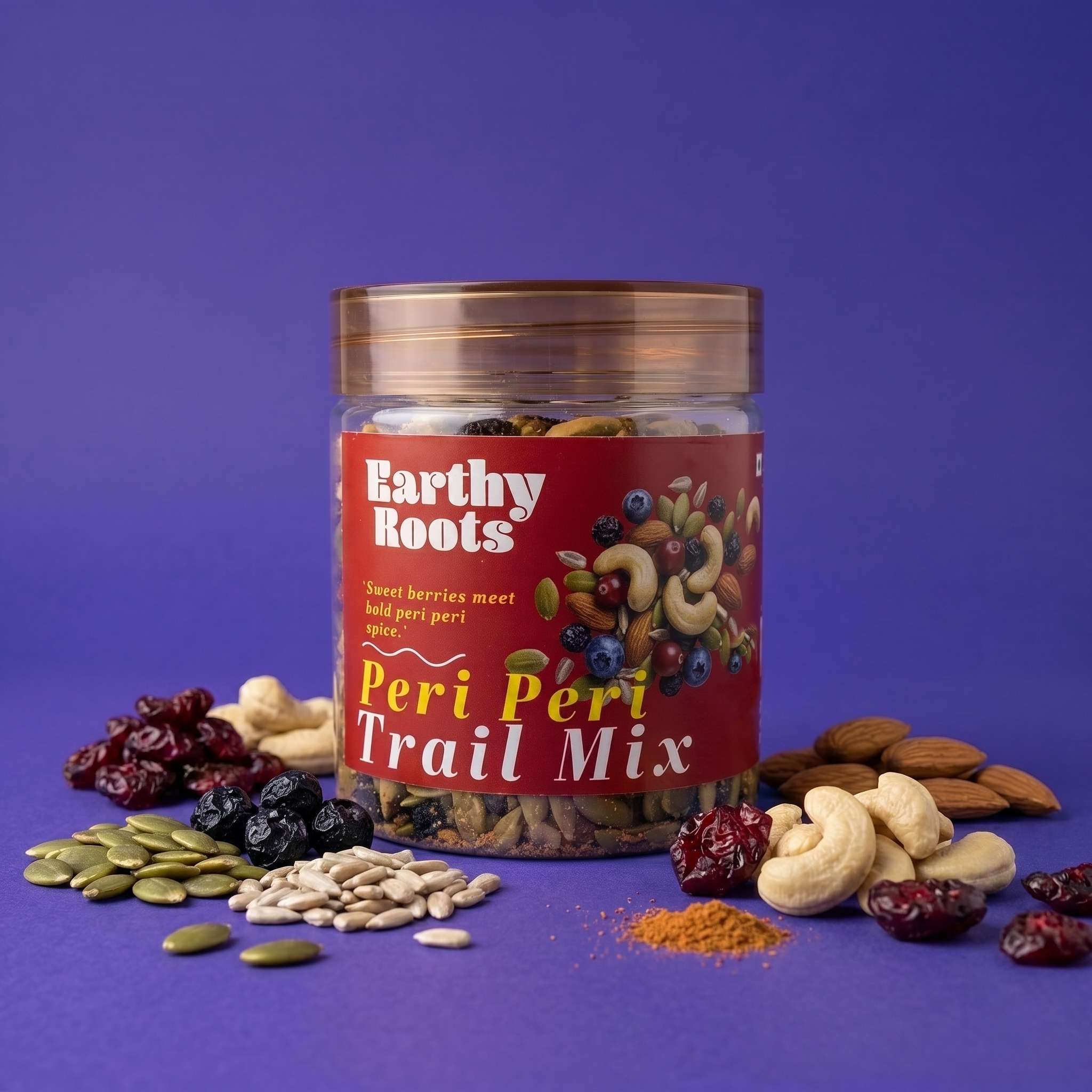 Peri Peri Trail Mix | No Added Sugar | No Preservatives | 250 gm
