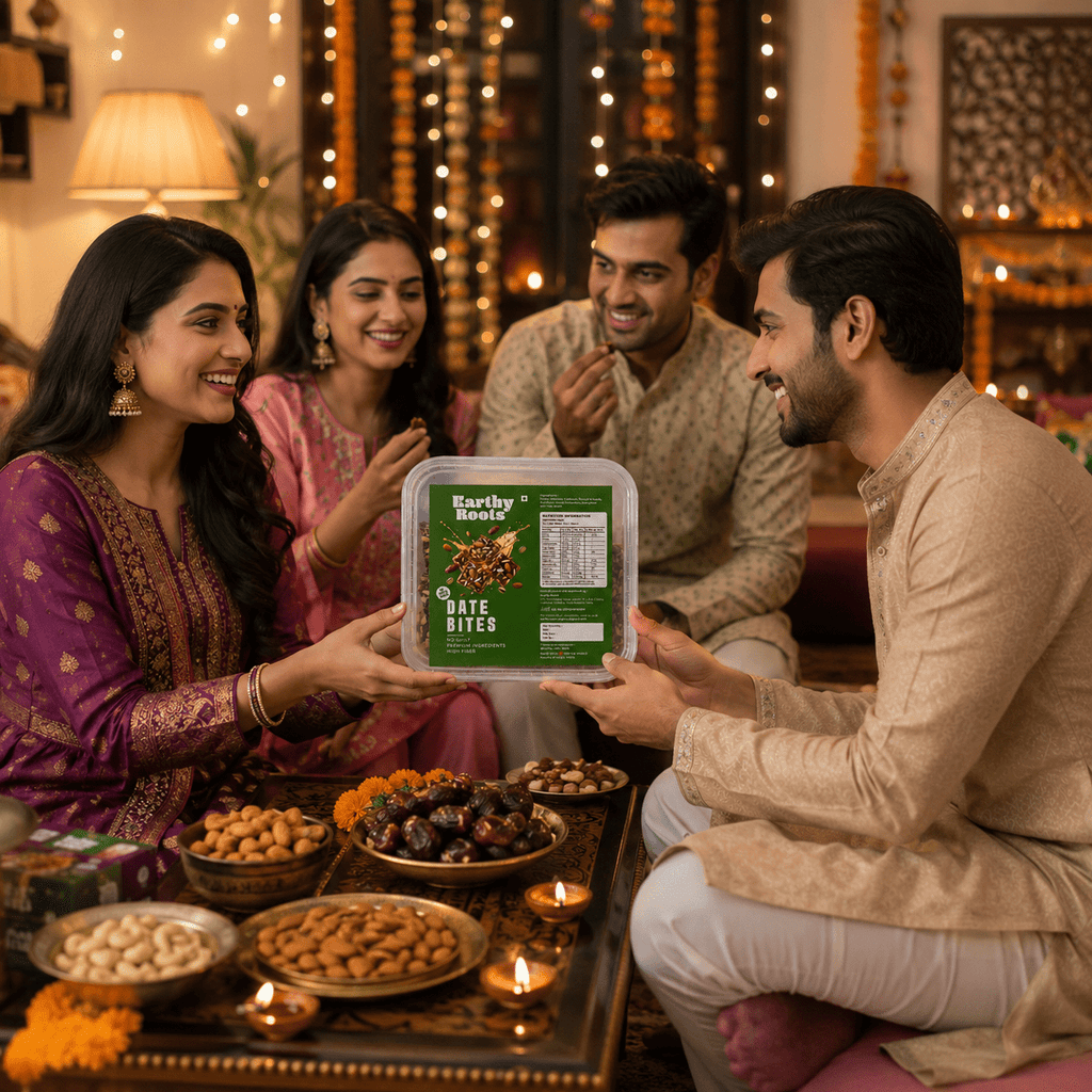 Date Bites | Big Pack - Big Savings | No Added Sugar | No Preservatives | 800 gm - Earthy Roots